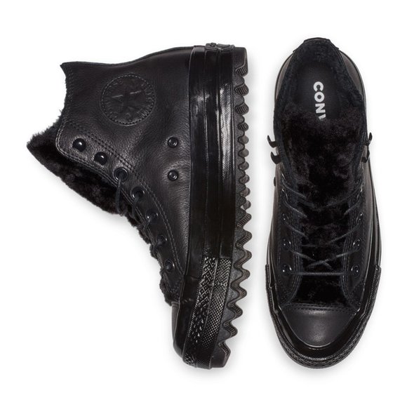 Converse Womens CTAS Hi Street Warmer Ripple Boot - Picture 7 of 10